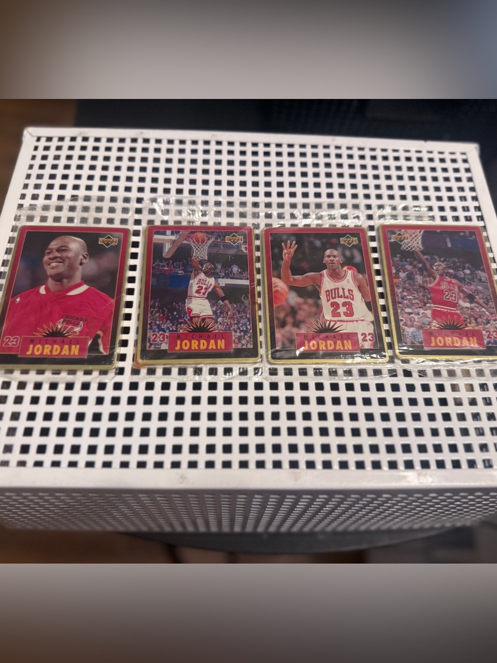 Brand New Limited Edition 1/1000 Vintage 1996 Upper Deck Michael Jordan Metal Ca